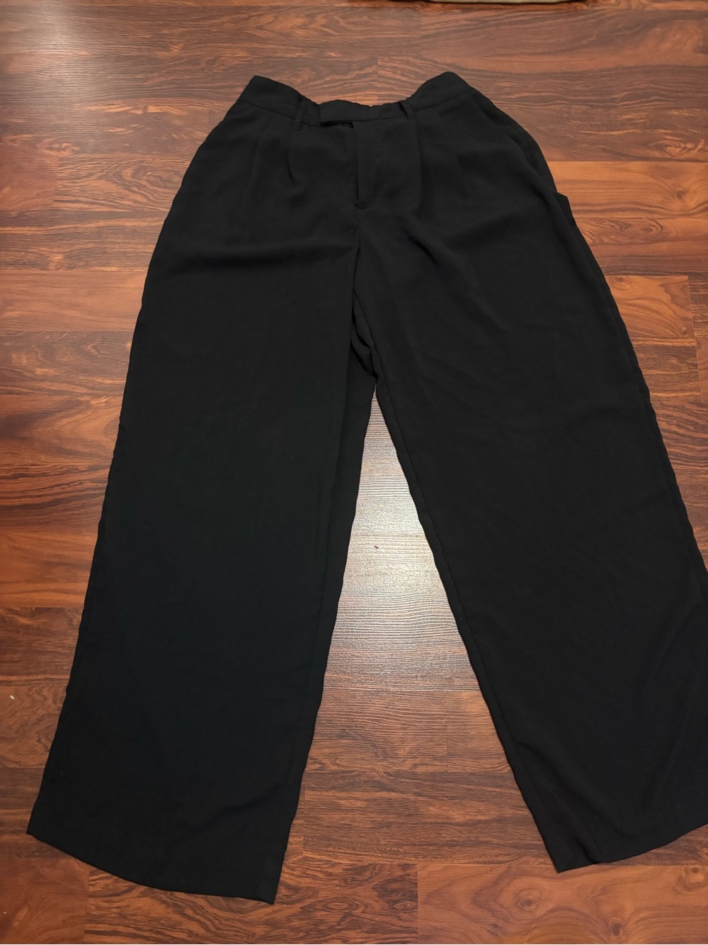 a new day Black Wide-Leg High-Rise Pants
